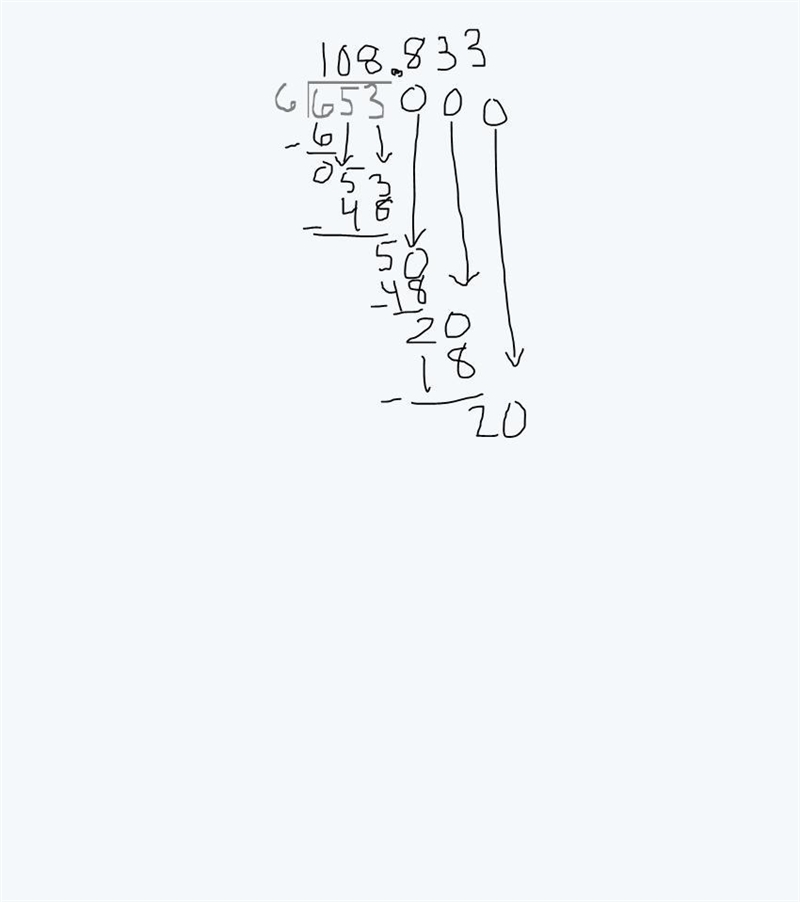 Long division 6 divided by 653-example-1