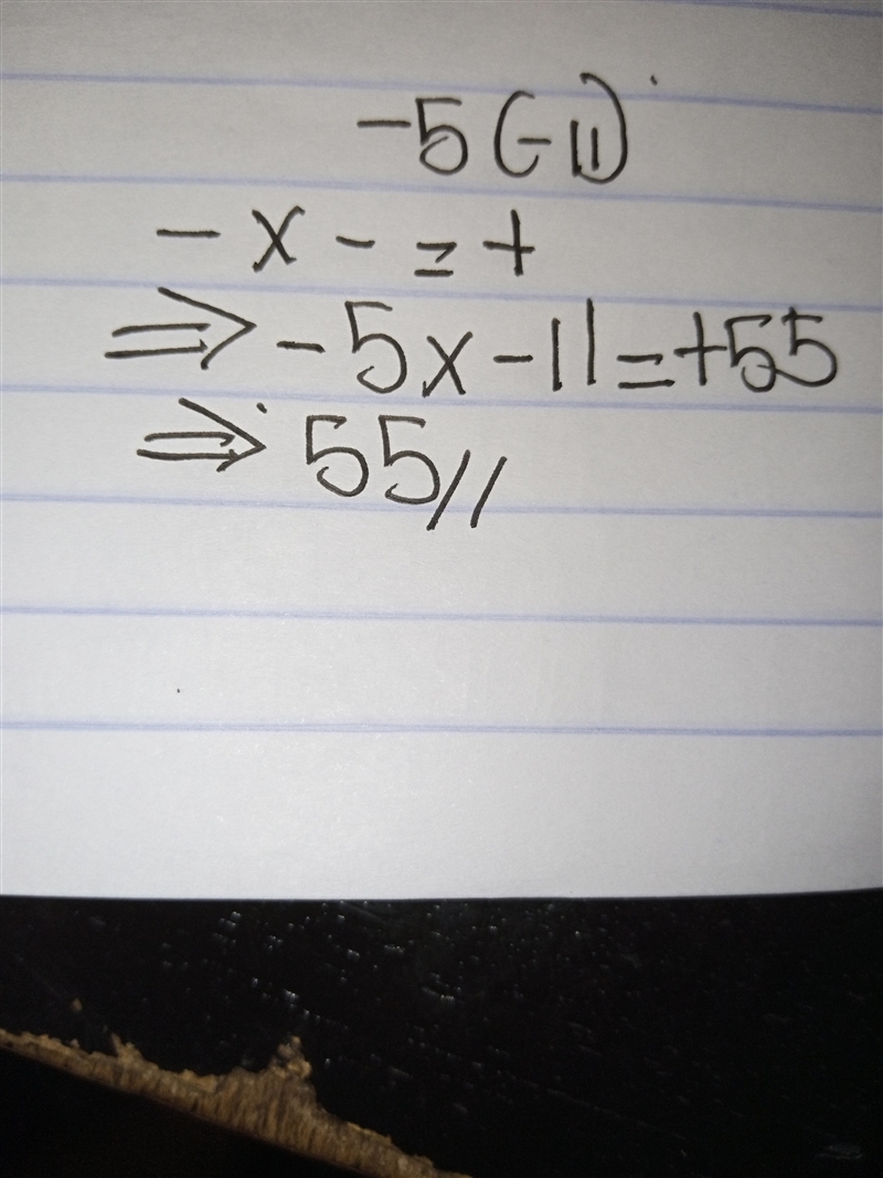 –5(–11)=?????????? please help me and answer it-example-1