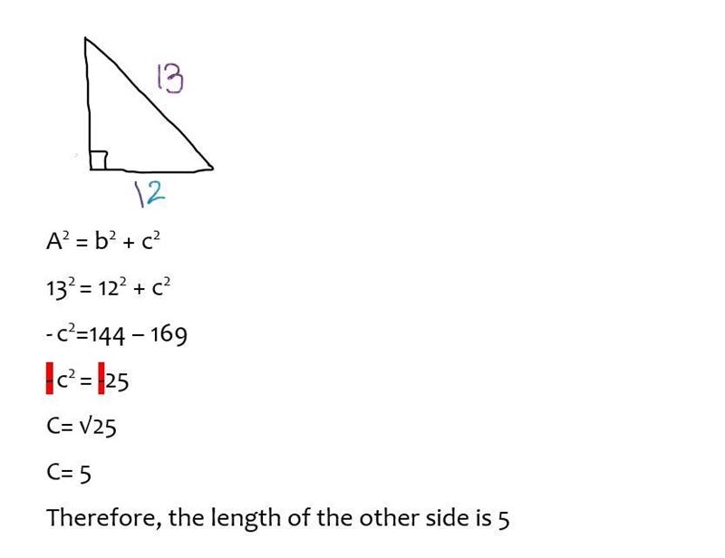 PLEAZE HELP IF YOU DON'T KNOW DON'T ANSWER IT OR I'LL REPORT YOU A right triangle-example-1