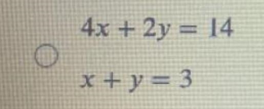 elimination was used to solve a system of equations. one of the intermediate steps-example-1