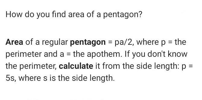 What is the area of the pentagon-example-2