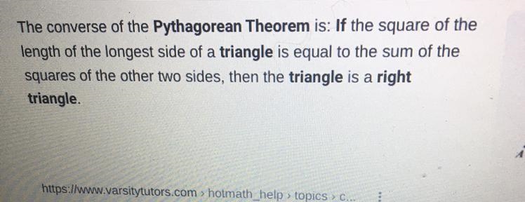 PLZZZZ SOME ONE GELP PLZZZ PLZ PLZZZ. ASAP! . explain how to use the pythagorean theorem-example-1