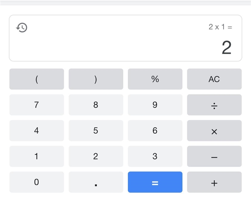 2x1= how much answer ​-example-1