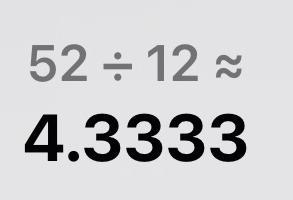 4+48 divided by 4x3..................................-example-1