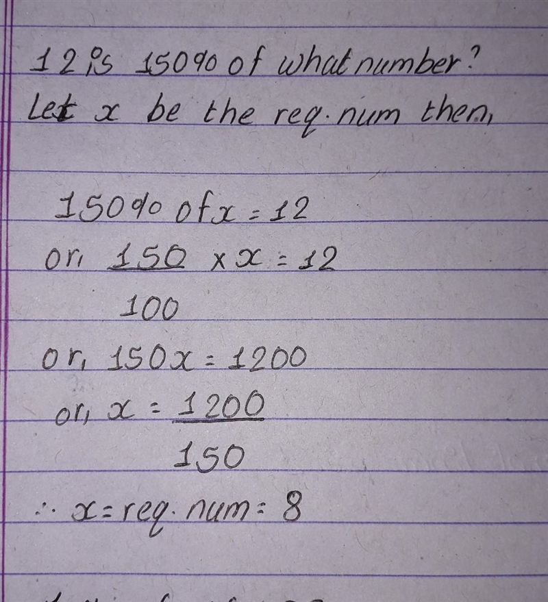 1. 12 is 150% of what number? A. 18 B. 15 C. 6 D. 9 E. 8 2. How many sixteenths are-example-1