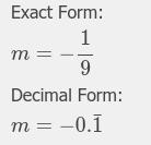 What is the solution to 2(3m+4)=6(1-2m) a) m=2 b) m=-2 c)m=-10 d.)m=1/5​-example-1