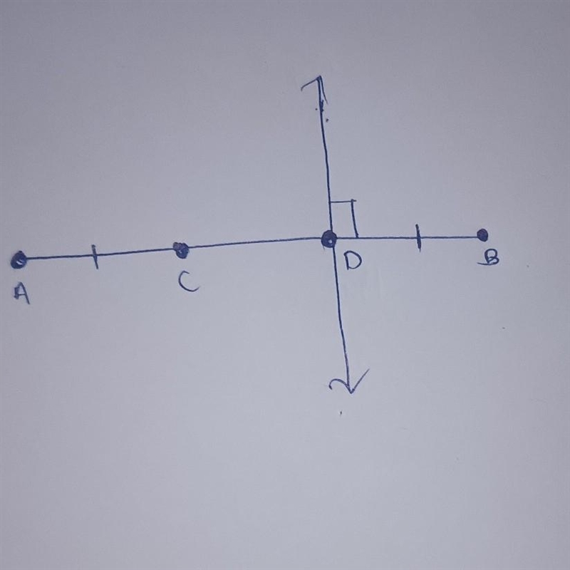 100 points!! Construct a diagram based on the following rules: Points A, B, C, and-example-1