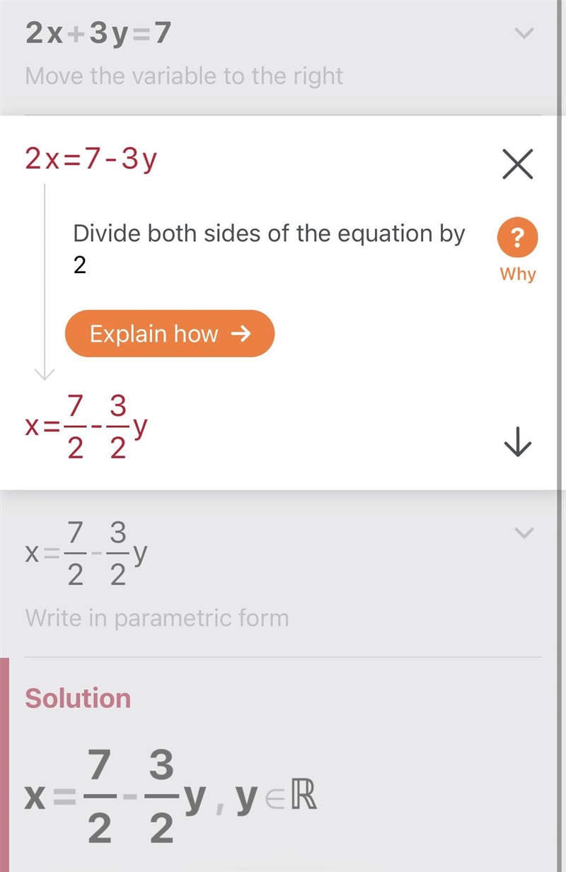 2x + 3y = 7 and x + y = 3? *-example-1