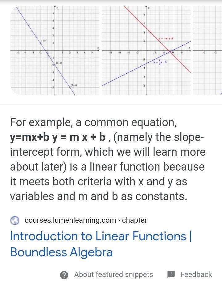 Which equation represents a linear function-example-1