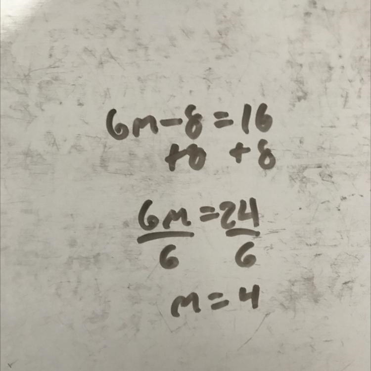 6m-8=16 solve plssssssss!!!!-example-1