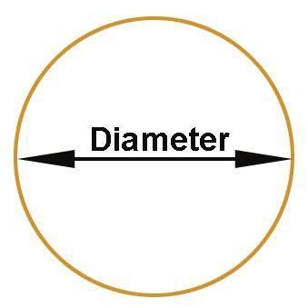 A circle has a diameter of 62.8 cm. What is the length of this circle's radius? Pls-example-1