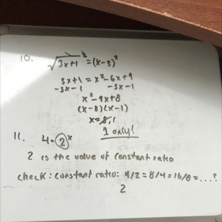 Two algebra questions​-example-1