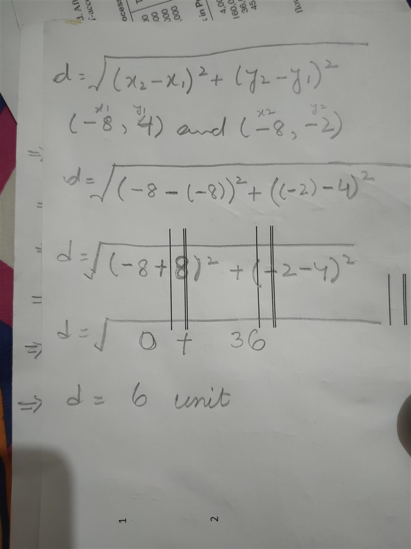 Question 13 (5 points) Find the distance between (-8, 4) and (-8, -2). 6 units 2 units-example-1