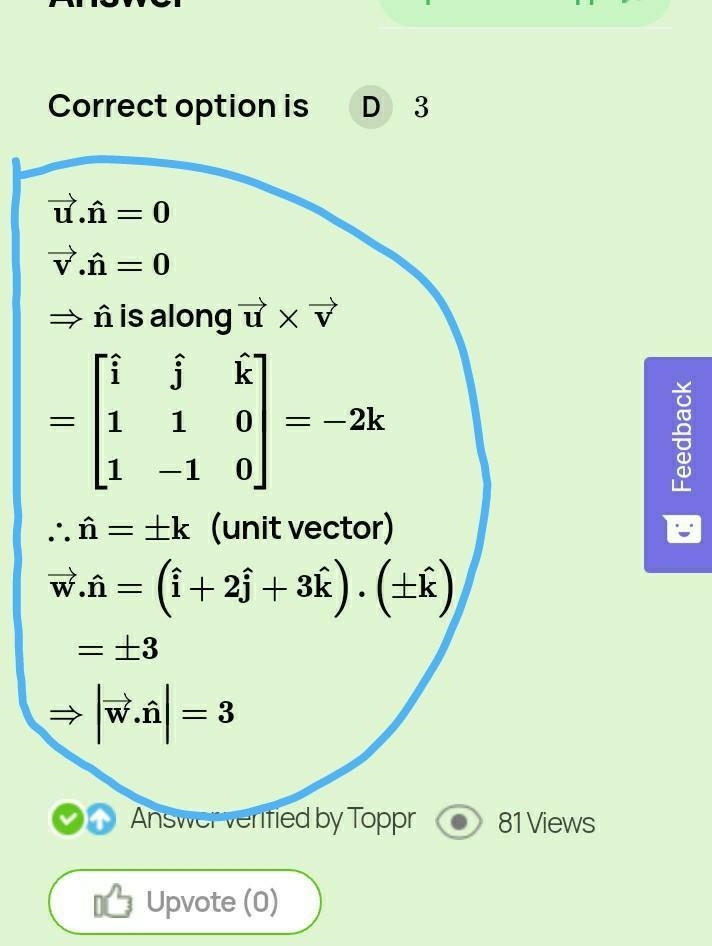 For vectors u = i + 6j, v = 5i – 3j, and w = 9i – 2j, determine u • w + v • w. 27 18 90 48-example-1