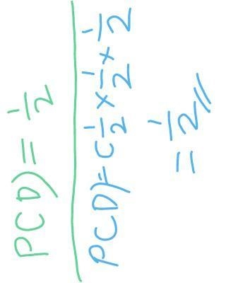 The tree diagram represents an experiment consisting of two trials. (PICTURE INCLUDED-example-1