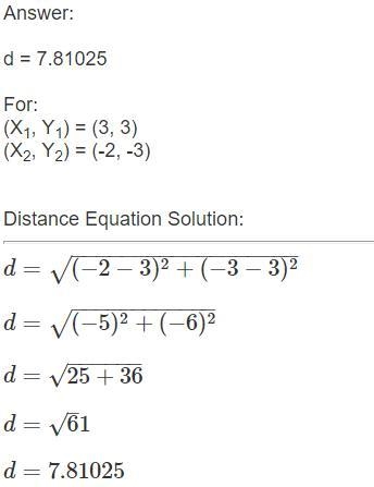 What is the distance between points V(3, 3) and W(–2, –3)? Round to the nearest tenth-example-1