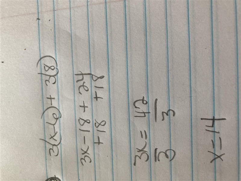 2. Simplify the expression 3(x - 6) + 3(8) *-example-1