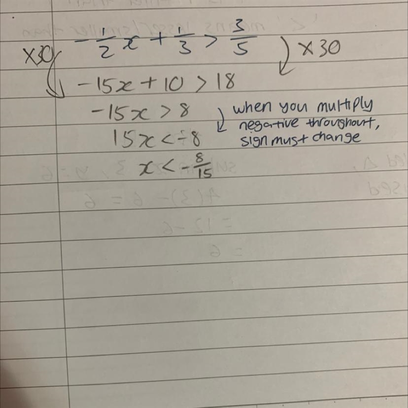 100 POINTS Solve for x. −12x+13>35 Drag and drop a number or symbol into each box-example-1