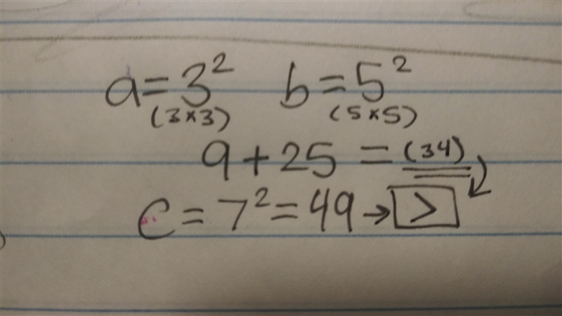 10. A triangle has sides with lengths 3,5, 7. Is this an acute, obtuse, or right triangle-example-1