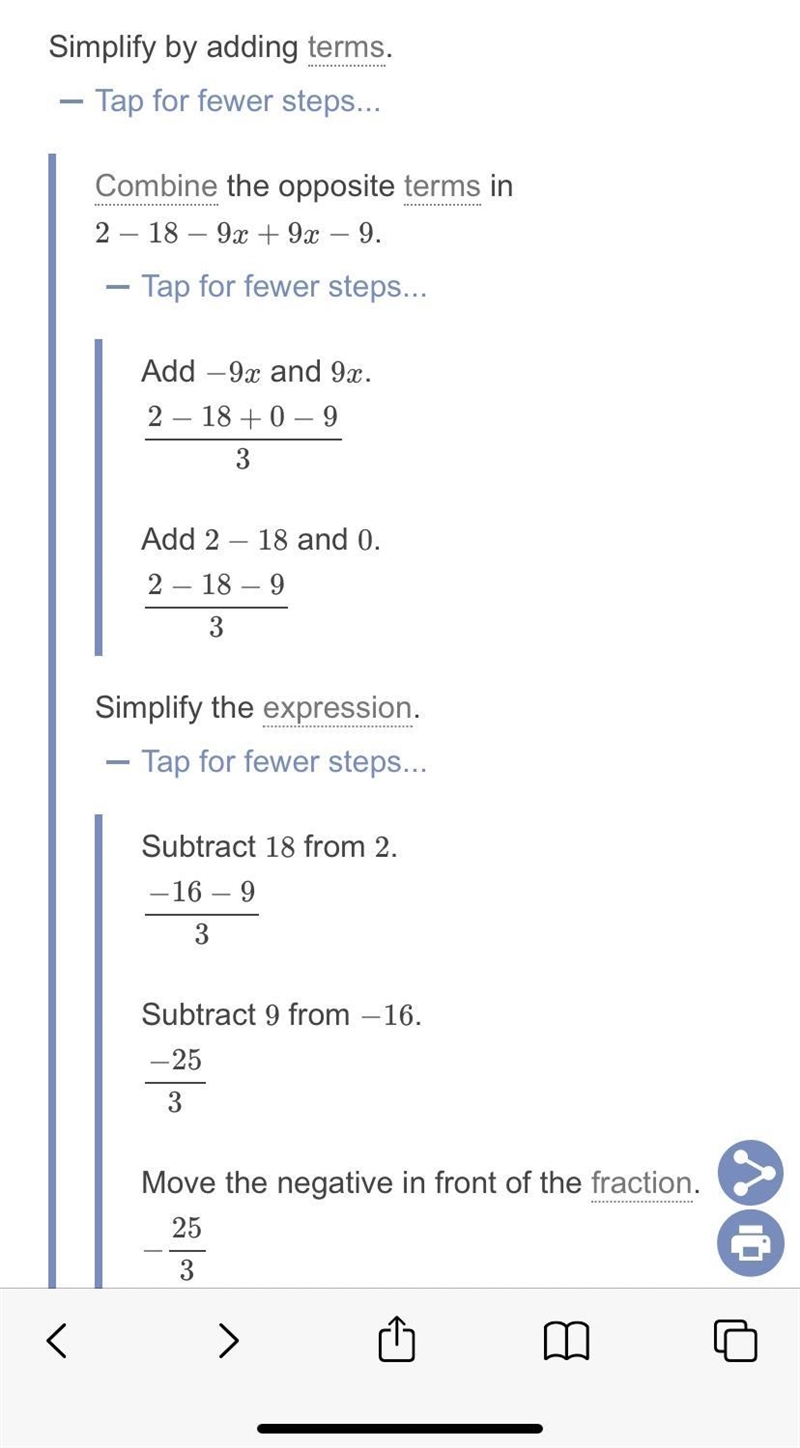 PLEASE HELPPPP Simplify: 2/3 -(6 + 3x) + 3 (x - 1)-example-1