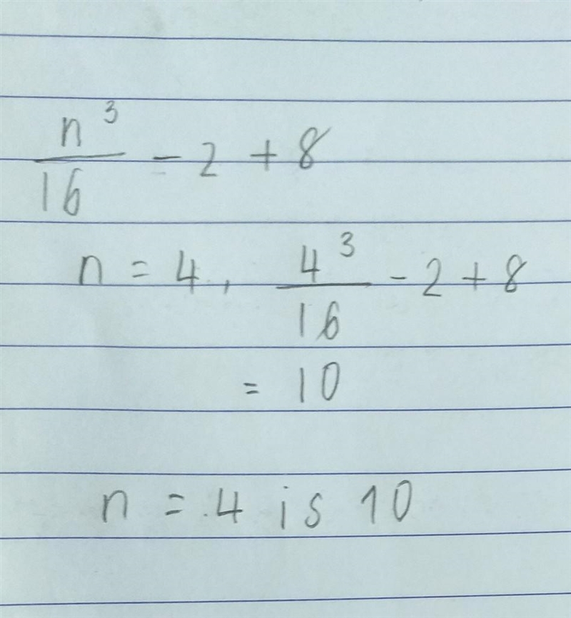 Which is a correct statement about the description “two less than the quotient of-example-1