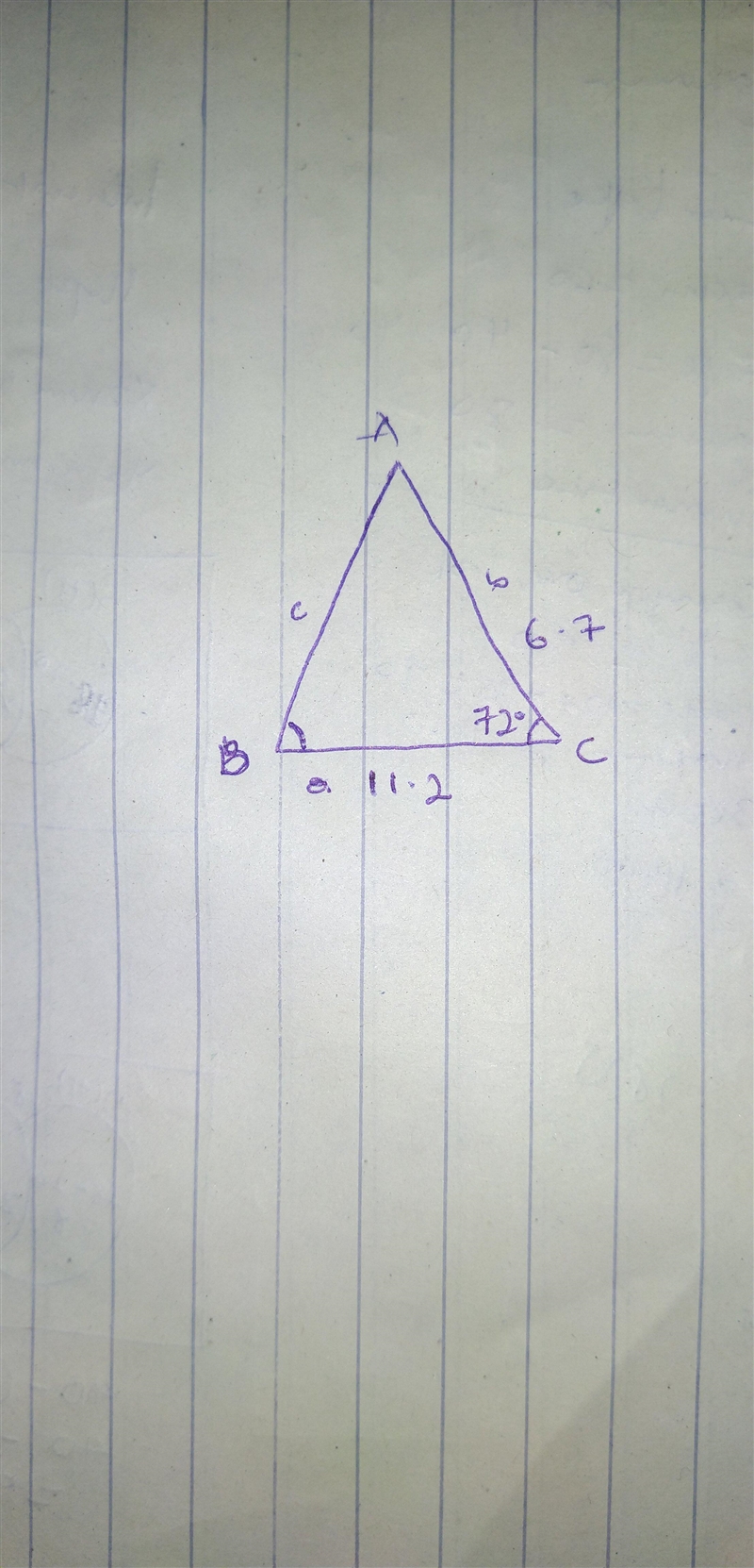 mike is looking at the roof of a new house from the front. he notices that the roof-example-1