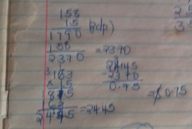 Gas at station M costs $1.58 per gallon. Gas at station costs $1.63 per gallon. How-example-1