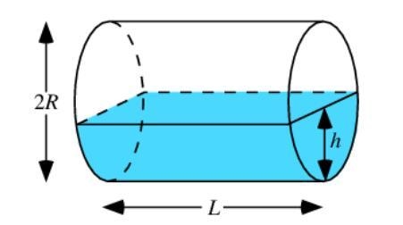 PLS HELP The holding tanks are congruent in size, and both are in the shape of a cylinder-example-1