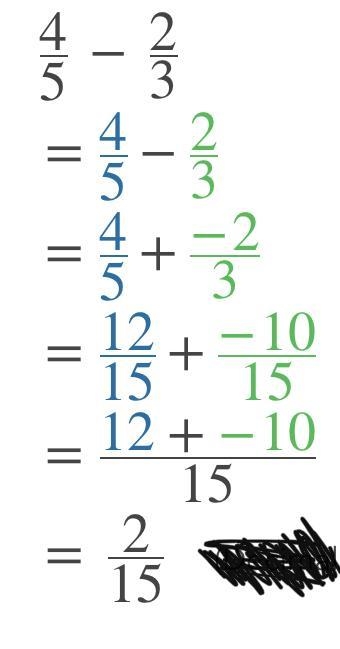 4/5-2/3 in simplest term​-example-1