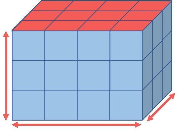 This cuboid is made from 6 small cubes, Write how many small cubes there are in this-example-1