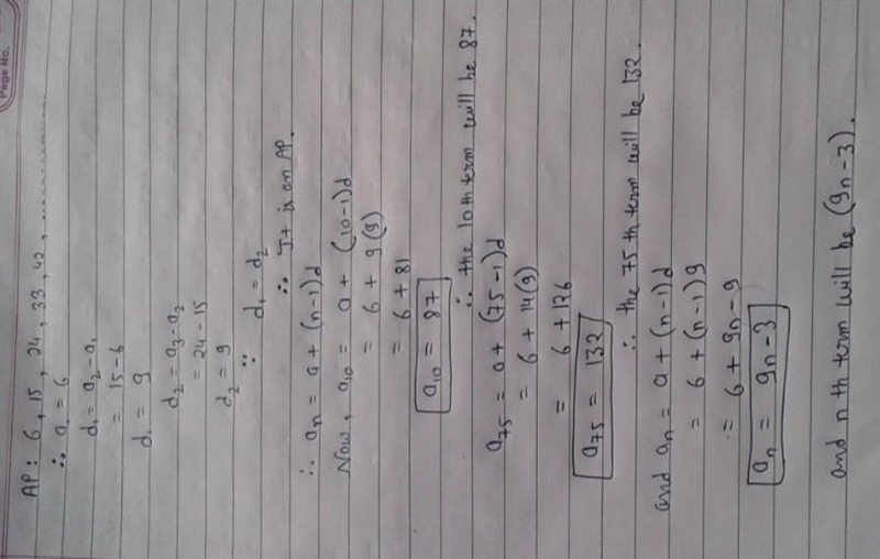 Using the pattern below determine the appropriate term number. Please SHOW ALL WORK-example-1