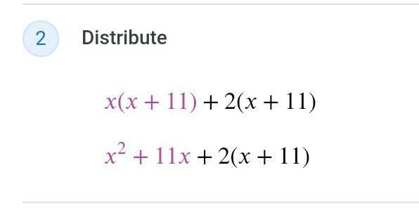 What is Expand & simplify ( x + 2 ) ( x + 11 )-example-2