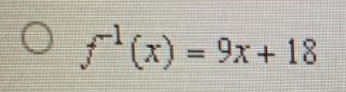 If f(x) = -x-2, what is /(x)? Of (x) = 9x + 18 orf(x) 5x+2 Of(x) = 9x + 2 O x(x) = –2x-example-1