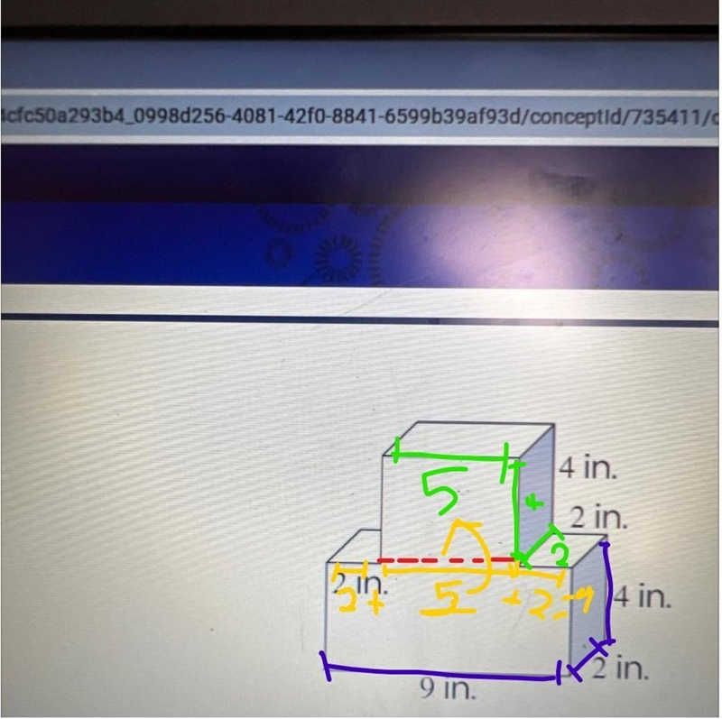 Volume of the pedestal box-example-1