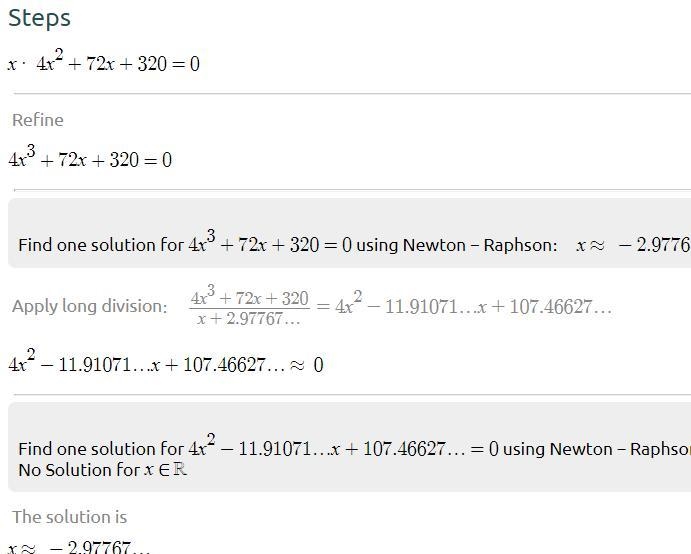 Solve for x 4x^2+72x+320=0-example-1