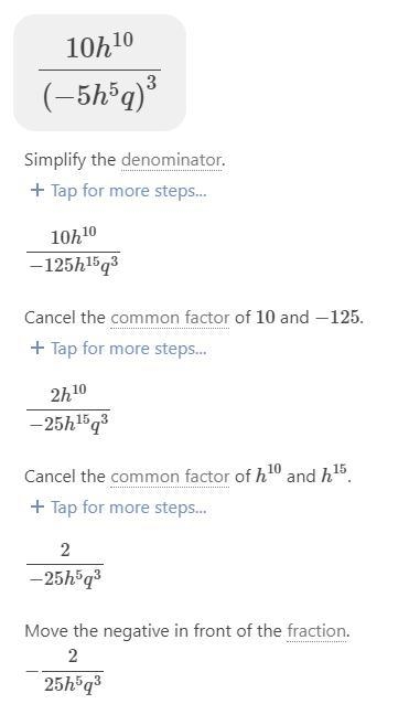 I keep getting the wrong answer. Please help! My answer -2/25h5q3-example-1