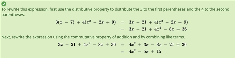 Question 1 of 5 Select the correct answer. Which expression is equivalent to the given-example-1