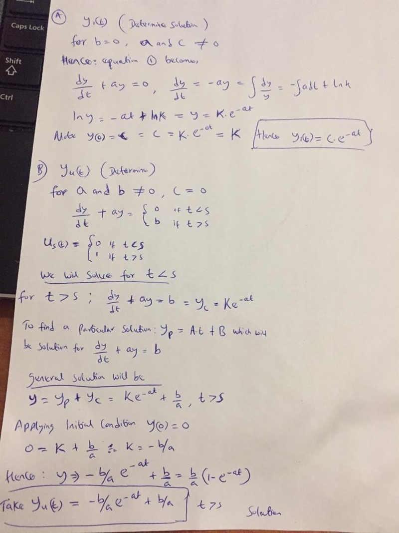 The principle of superposition is a useful technique in developing solutions to differential-example-1