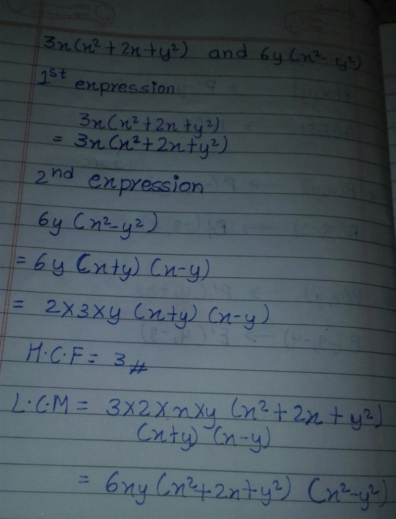 This is hcf and lcm pls help me answer needed fast​-example-1