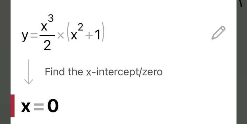 Y=x^3/2(x^2+1) I need the steps.-example-1