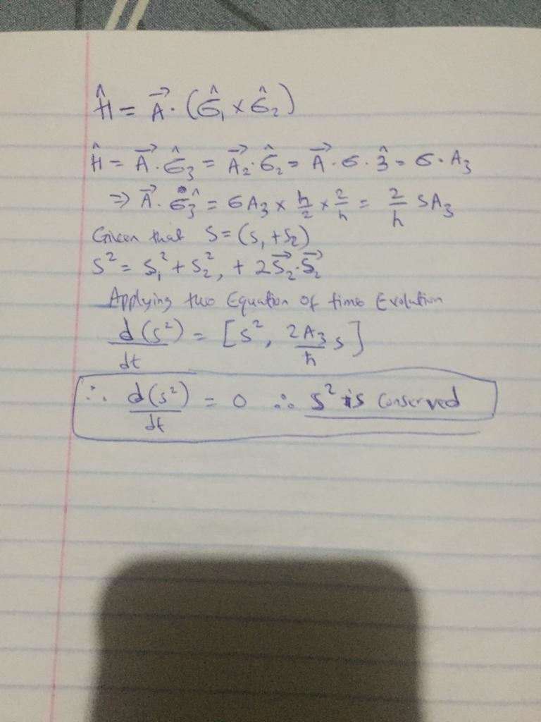 The antisymmetric exchange interaction of two electron spins σ1 and σ2 is given by-example-1