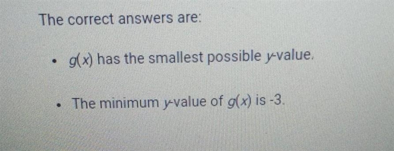 What can you say about the y-values of the two functions f(x) = 3x -3 and g(x) = 7x-example-1