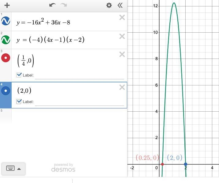 PLEASE HELP! Is the following trinomial factorable why or why not h=-4(4t^(2)-9t+2)-example-1