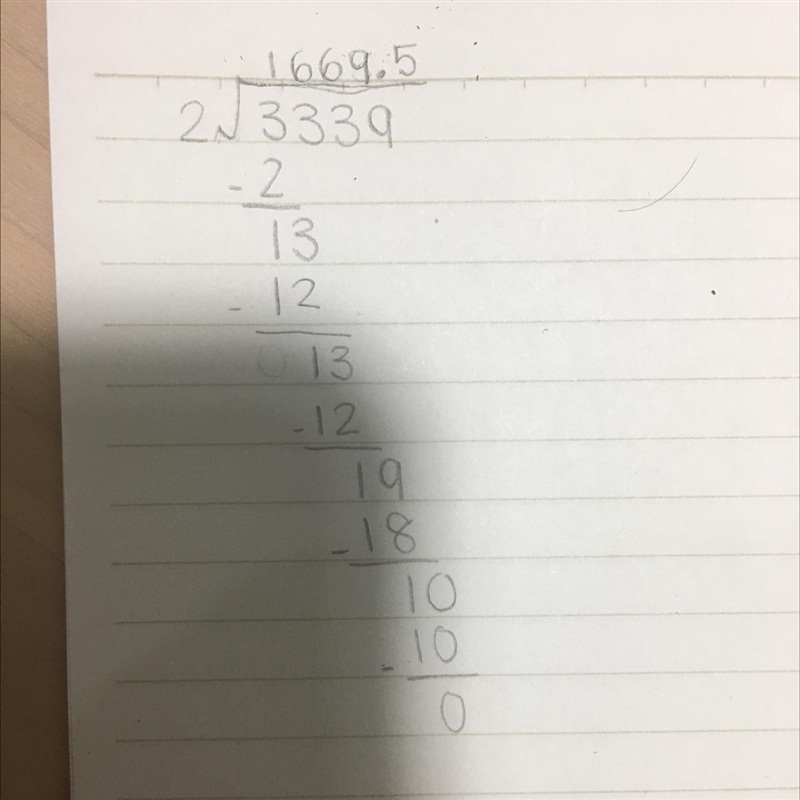 How do you do long divisions for 2 divided by 3339-example-1