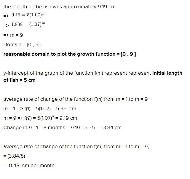 100 POINTS FOR THE CORRECT ANSWER (03.03 MC) A marine biologist is studying the growth-example-2