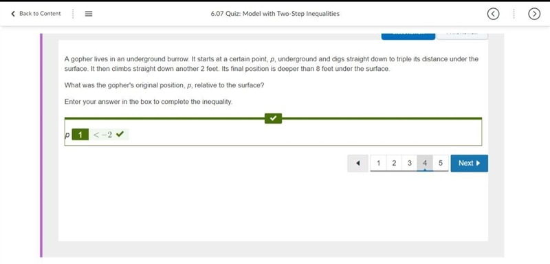 A gopher lives in an underground burrow. It starts at a certain point, p, underground-example-1