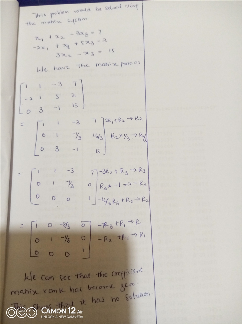 A system of equations is said to beinconsistentif the system has no solution. Show-example-1