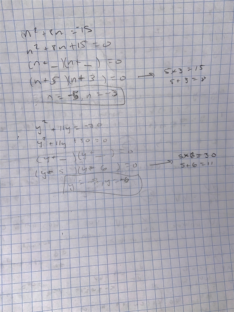 Solve each equation by factoring ⁉️NEED THIS ASAP ⁉️-example-1