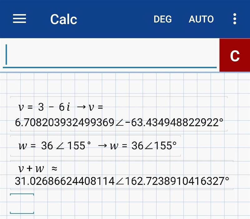 2. Give vector v=< 3,-6 > and w is a vector with a magnitude of 36 and direction-example-2