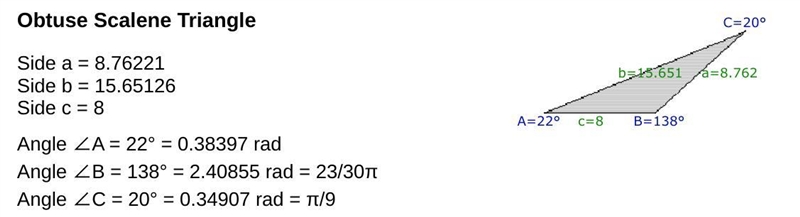 Use the laws of Sines and law of cosines to find missing dimensions​-example-1